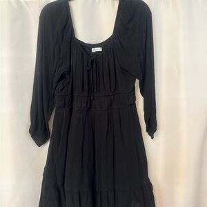 Abercrombie & Fitch Black Knit Fabric